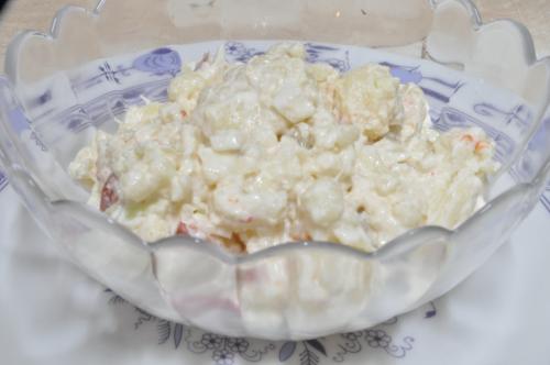 Jemný květákový salát  – Snadné Česko recept, zvládnete za Do 30 minut